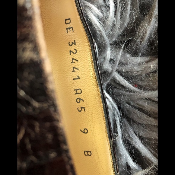 Salvatore Ferragamo brown embossed crocodile shoes - Picture 6 of 7